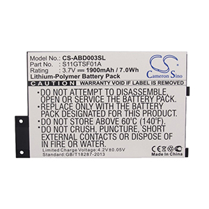 Replacement for Amazon 170-1032-01 Battery